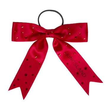 KLMonroe Lazo rojo con cristales Swarovski Kingsland