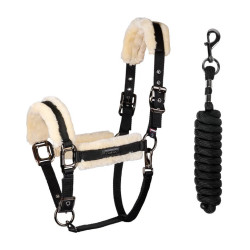 Cabezada de nailon con borreguillo sintético KLLexie Kingsland