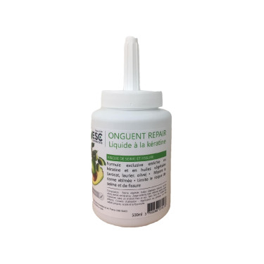 Pomada reparadora líquida a base de aceites vegetales y enriquecida con queratina ESC Laboratoire Pomada reparadora líquida a base de aceites vegetales y enriquecida con queratina ESC Laboratoire
