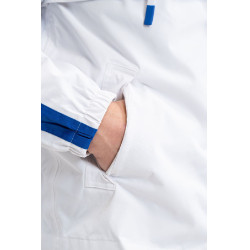 Chaqueta impermeable equitación CSIO La Baule blanca