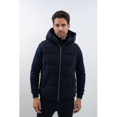 Chaleco ecuestre acolchado hombre Harcour Aubin