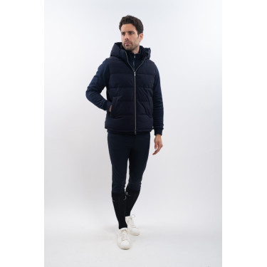 Chaleco ecuestre acolchado hombre Harcour Aubin