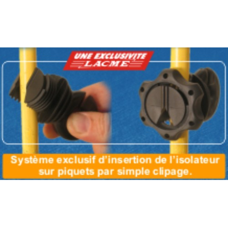 Aislador Lacmé Ivabloc para postes fibra de vidrio Aislador Lacmé Ivabloc para postes fibra de vidrio