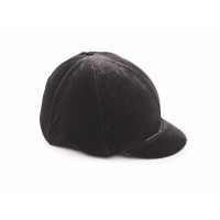 Funda gorra para cascos Velveteen Shires Negro