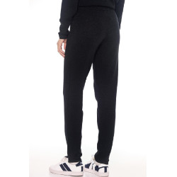 Jogging Harcour Joggi mujer Negro con purpurina