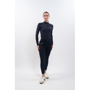 Pantalón de equitación mujer con grip Harcour