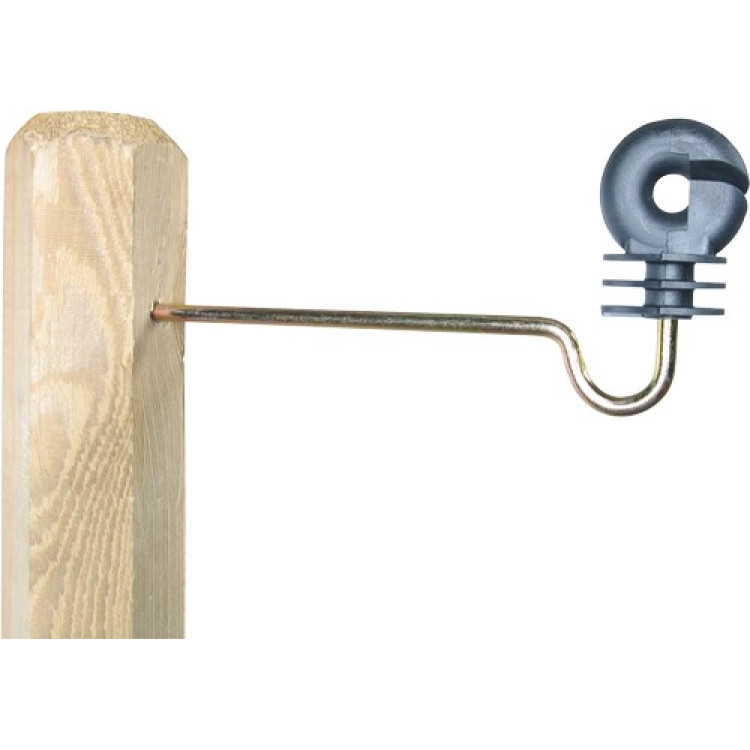 Aislador separador Lacmé Anular Lon para poste de madera Aislador separador Lacmé Anular Lon para poste de madera