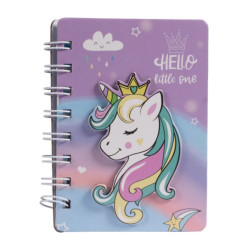 Cuaderno mini Unicorn- HKM