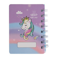 Cuaderno mini Unicorn- HKM
