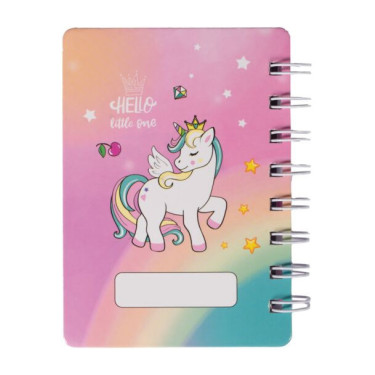 Cuaderno mini Unicorn- HKM