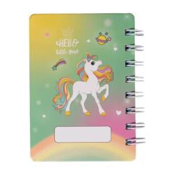 Cuaderno mini Unicorn- HKM