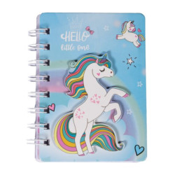 Cuaderno mini Unicorn- HKM