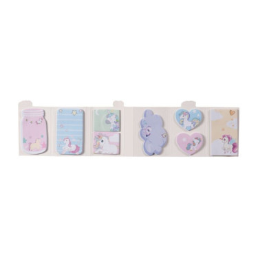 Notas reposicionables Unicorn HKM