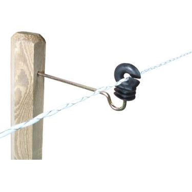 Aislador separador Lacmé Anular Lon para poste de madera Aislador separador Lacmé Anular Lon para poste de madera