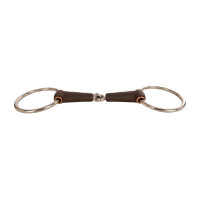 Filete sencillo de anillas Flex rotura simple medio 18 mm 14,5 cm