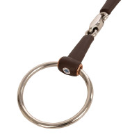 Brida sencilla con anillas Flex doble articulación media 18 mm 14,5 cm