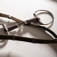 Filete oliva Flex de doble articulación medio 18 mm 14,5 cm