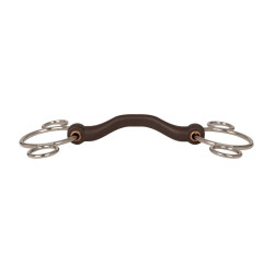 Pessoa 3 anillas Flex con pasadizo de lengua rígido 20 mm 14,5 cm