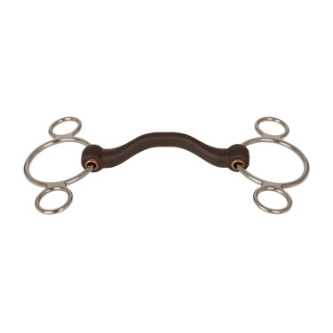 Pessoa 3 anillas Flex con pasadizo de lengua rígido 20 mm 14,5 cm