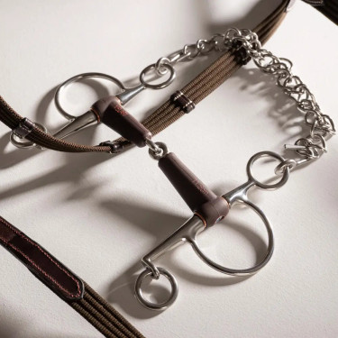 Pelham de palanca Flex de una sola articulación medio 18 mm 14,5 cm