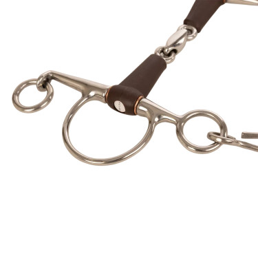 Pelham de palanca Flex doble articulación media 18 mm 14,5 cm