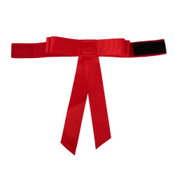 Cinta roja con velcro