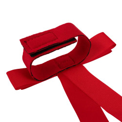 Cinta roja con velcro