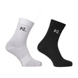 Pack de dos pares de calcetines media caña KLLindsey Kingsland