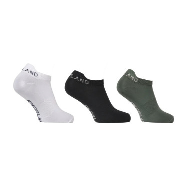 Lote de tres pares de calcetines tobilleros KLLindsey Kingsland
