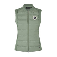 Chaleco híbrido sin mangas para mujer KLLucy Kingsland Verde escarabajo