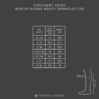Botas de montar de invierno Imperial Riding reflectantes