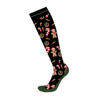 Calcetines Imperial Riding Santa mujer Negro