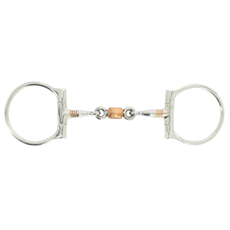 Bocado FEELING Snaffle con rodillo Bocado FEELING Snaffle con rodillo