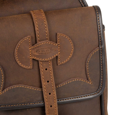 Alforja para silla western de cuero Pool's