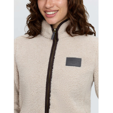Chaqueta con cremallera de forro polar sherpa Heritage Stone LeMieux
