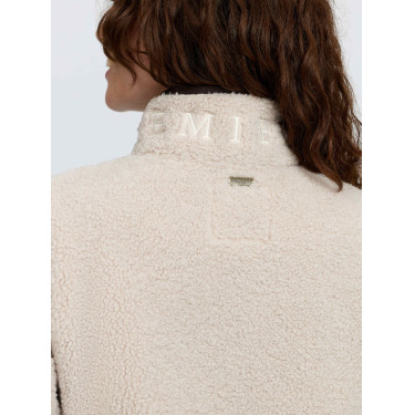 Chaqueta con cremallera de forro polar sherpa Heritage Stone LeMieux