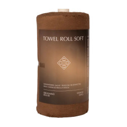 rollo de toallas suaves marrón 30x30 cm 25 piezas