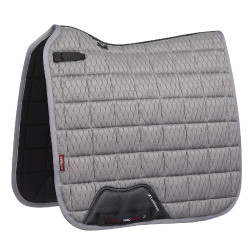 Mantilla doma LeMieux Carbon Mesh Square Gris