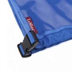 Portadorsal de competición LeMieux Benetton azul