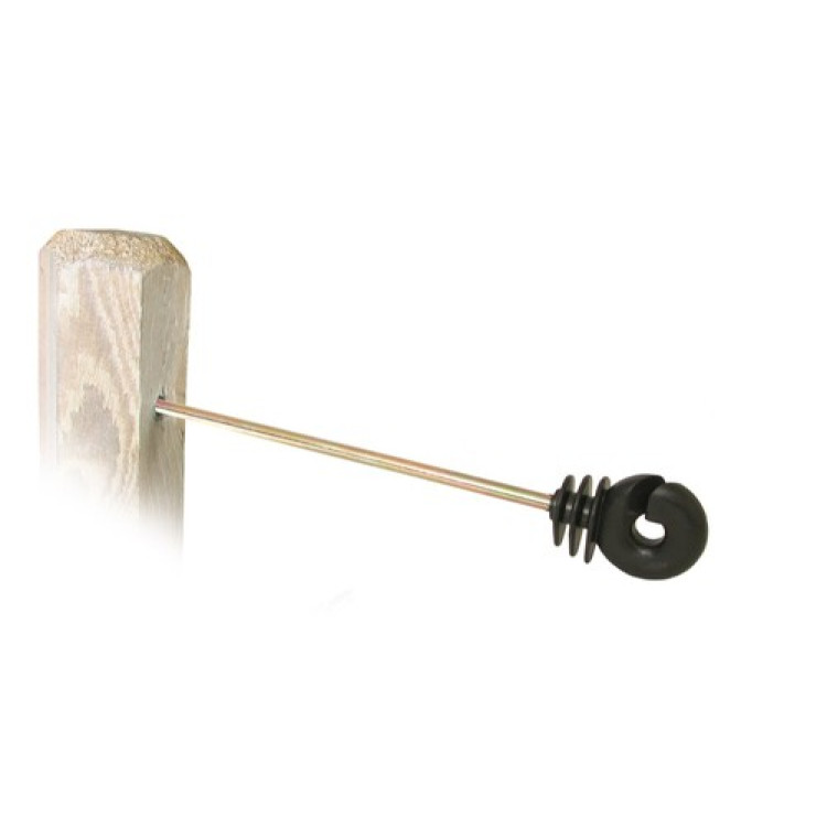 Aislador separador Lacmé IVA Lon para poste de madera Aislador separador Lacmé IVA Lon para poste de madera