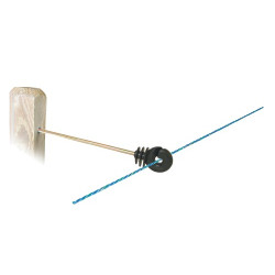 Aislador separador Lacmé IVA Lon para poste de madera Aislador separador Lacmé IVA Lon para poste de madera