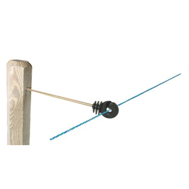 Aislador separador Lacmé IVA Lon para poste de madera Aislador separador Lacmé IVA Lon para poste de madera