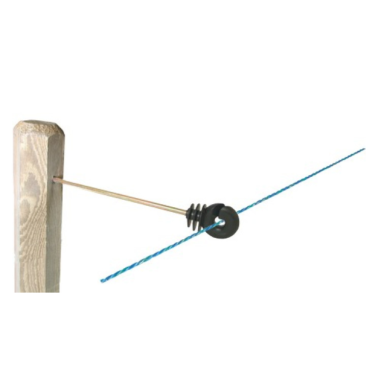 Aislador separador Lacmé IVA Lon para poste de madera Aislador separador Lacmé IVA Lon para poste de madera