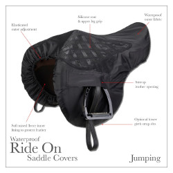 Funda para silla mixta LeMieux ProKit Ride On Negro