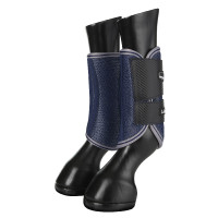 Protectores de tendón LeMieux Carbon Mesh Azul marino