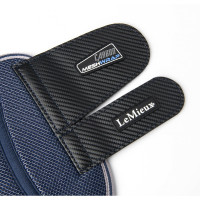 Protectores de tendón LeMieux Carbon Mesh Antracita / limón Gris Protectores de tendón LeMieux Carbon Mesh Antracita / limón Gris