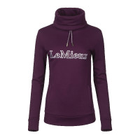 Sudadera con capucha y cuello alzado de LeMieux Highland Uva