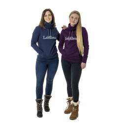 Sudadera con capucha y cuello alzado de LeMieux Highland Grape Sudadera con capucha y cuello alzado de LeMieux Highland Grape