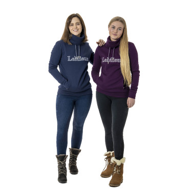Sudadera con capucha y cuello alzado de LeMieux Highland Sudadera con capucha y cuello alzado de LeMieux Highland