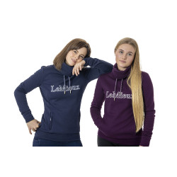 Sudadera con capucha y cuello alzado de LeMieux Highland Grape Sudadera con capucha y cuello alzado de LeMieux Highland Grape